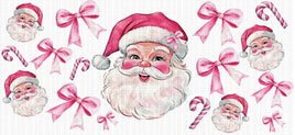 Pink Santa Bows UV Wrap