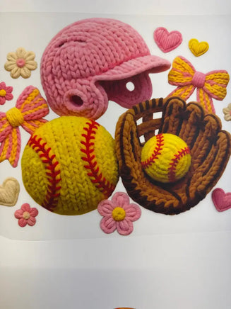 Pink softball DD