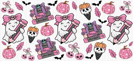 Pink Spooky School UV Wrap