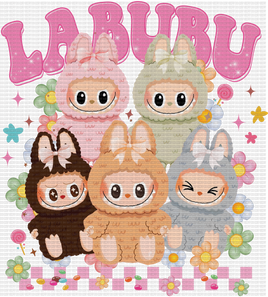 Pink La-Bubu Monsters