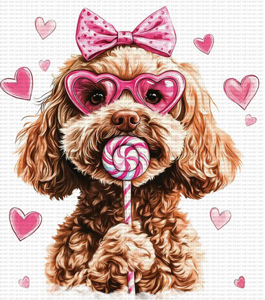 Poodle Valentine
