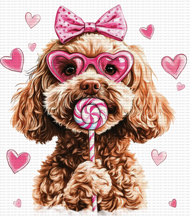 Poodle Valentine