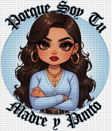 Porque soy tu madre y punto UV DECAL