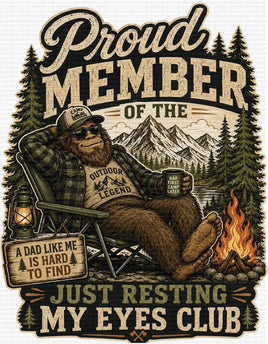 Proud Member of the Just Resting My Eyes Club