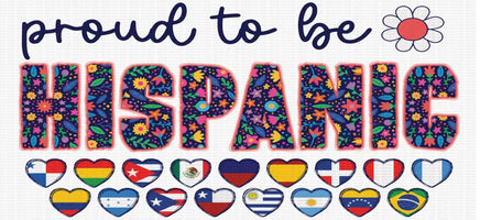 Proud to be Hispanic UV Wrap