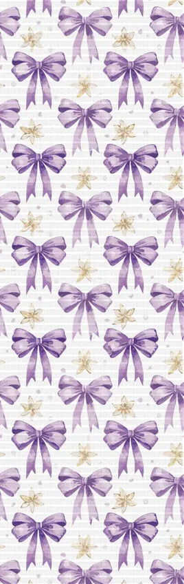 Purple Bows Pen Wrap