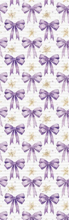 Purple Bows Pen Wrap