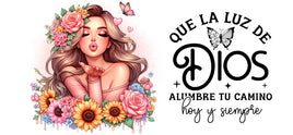 Que La Luz De Dios UV Wrap