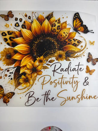 Radiate positivity DD