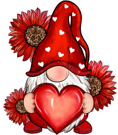 Red Gnome Valentine