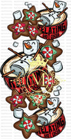 Relaxing in hot cocoa - sleeve - sleeve / sublimation
