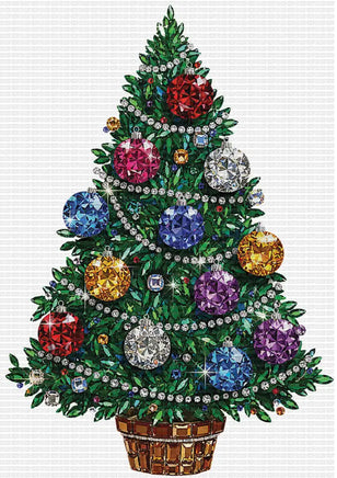 Rhinestone Christmas Tree