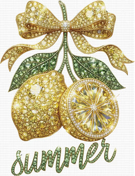 Rhinestone Lemons Summer