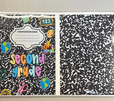 Second Grade Notebook Cover