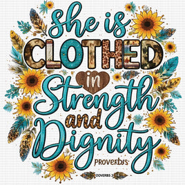 She is Clothed in Strength and Dignity