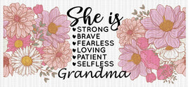 She Is Grandma UV Wrap