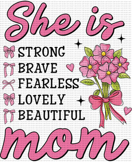 She Is Mom Pink
