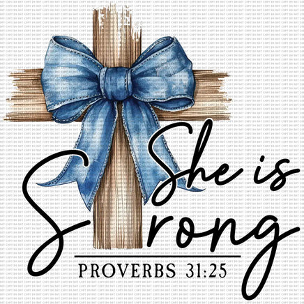 She is strong