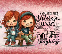 Sisters tumbler wrap Sublimation / 4