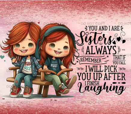 Sisters tumbler wrap Sublimation / 4