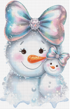 Snowmama and mini