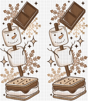 Snowman smore /sleeve