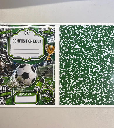 Soccer Notebook Cover
