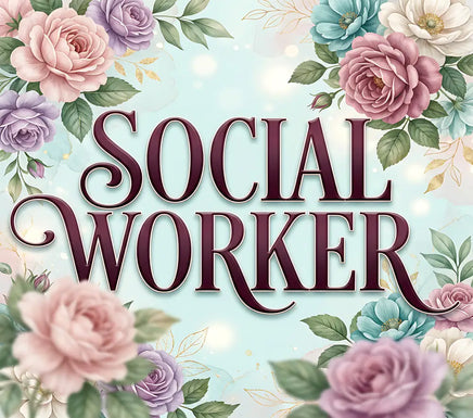 Social worker tumbler wrap