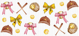 Softball Bows UV Wrap