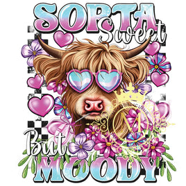 Sorta Sweet But Moody (sleeve) - baby 6 inch / Sublimation