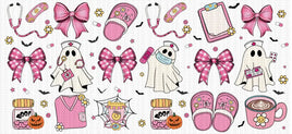 Spooky Pink Nurse UV Wrap