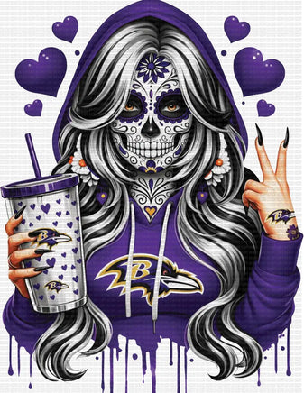 Spooky Ravens Girl