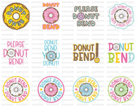 sticker sheets - donut bend