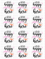 sticker sheets - your happy mail is here