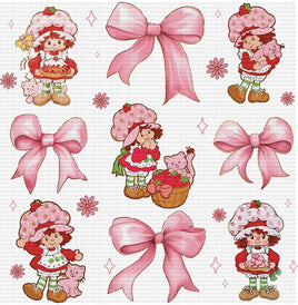 Strawberry bows