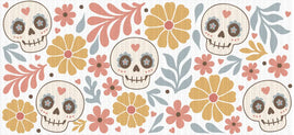 Sugarskulls floral UV Wrap