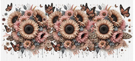 Sunflowers and Butterflies UV Wrap