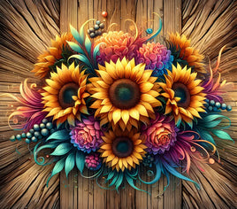 Sunflowers Tumbler wrap