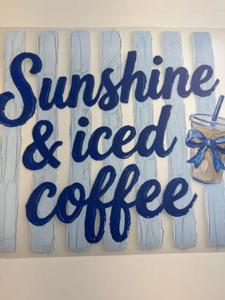 Sunshine and iced coffee DD