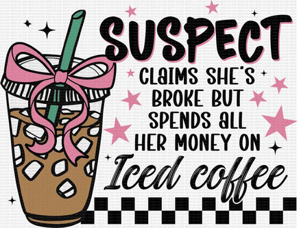 Suspect... Iced Coffee