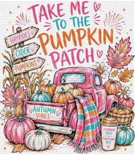 Take Me to the Pumpkin Patch Pink