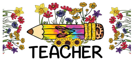 Teacher Pencil UV Wrap