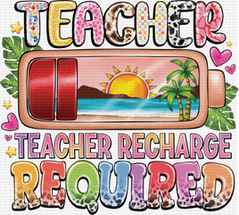 Teacher Recharge Require