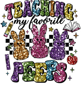 Teaching My Favorite Peeps Sequin