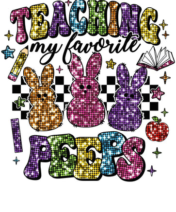 Teaching My Favorite Peeps Sequin