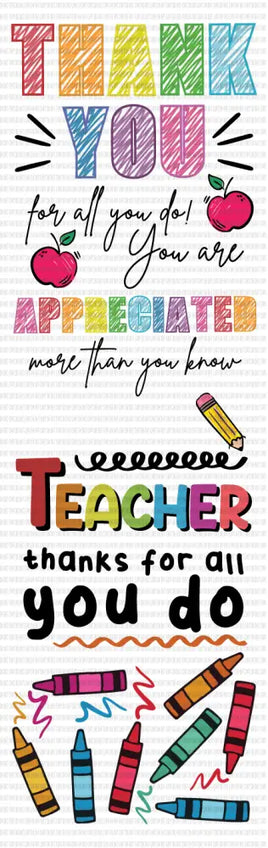 THANK YOU TEACHER UV PEN WRAP