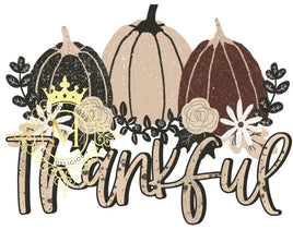 Thankful distressed pumpkins