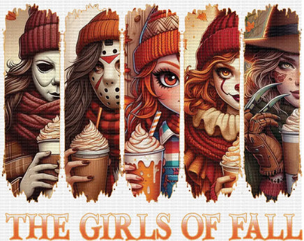 The Girls Of Fall Spooky