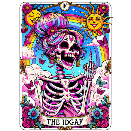 the IDGAF card
