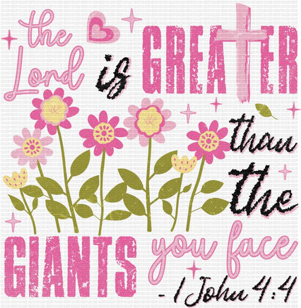 The Lord Is Greater Pink